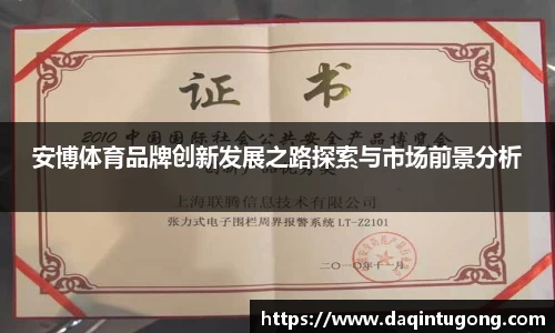 安博体育品牌创新发展之路探索与市场前景分析